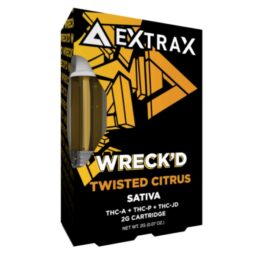 Delta Extrax Wreck'd Blend Cartridge 2G - Twisted Citrus (Sativa)