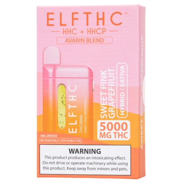 ELF THC Avarian Blend Disposable 5G - Sweet Pink Starfruit (Hybrid)