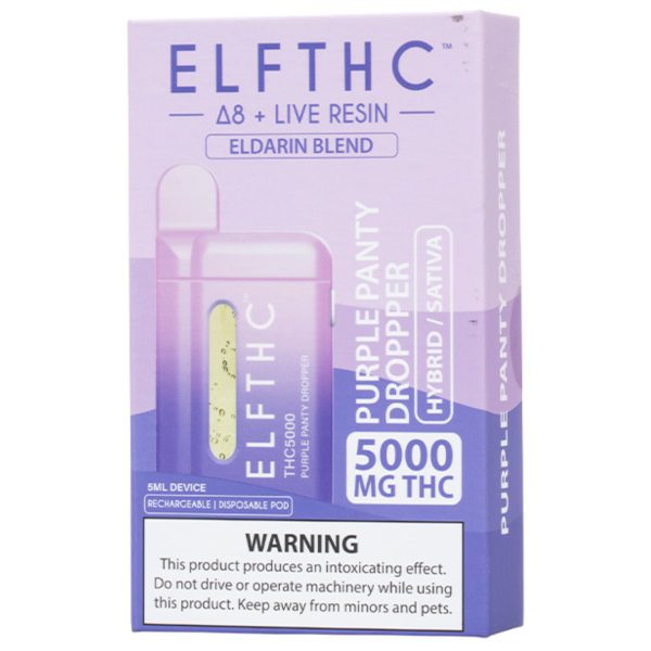 ELF THC Eldarin Blend Disposable 5 Grams - Purple Panty Dropper (Hybrid)