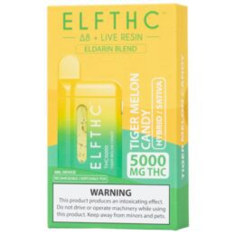 ELF THC Eldarin Blend Disposable 5G - Tiger Melon Candy (Hybrid)