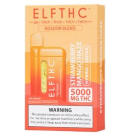 ELF THC Noldor Blend Disposable 5G - Strawberry Mango Haze (Hybrid)