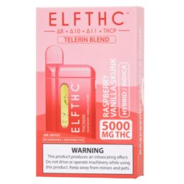 ELF THC Telerin Blend Disposable 5G - Raspberry Vanilla Skunk (Hybrid)