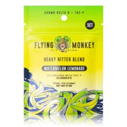 Flying Monkey Heavy Hitter Gummies 250mg - Watermelon Lemonade