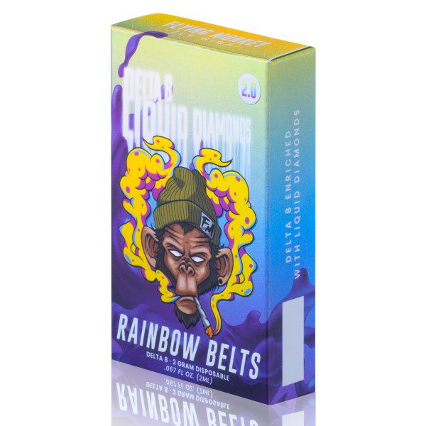 Flying Monkey Liquid Diamonds Disposable 2.0 | 2G - Rainbow Belts (Hybrid)