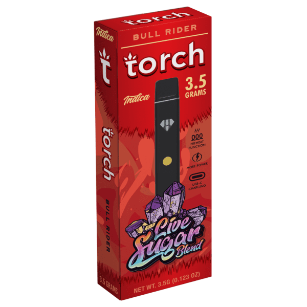 Torch Live Sugar Blend Disposable 3.5G - Bull Rider (Indica)