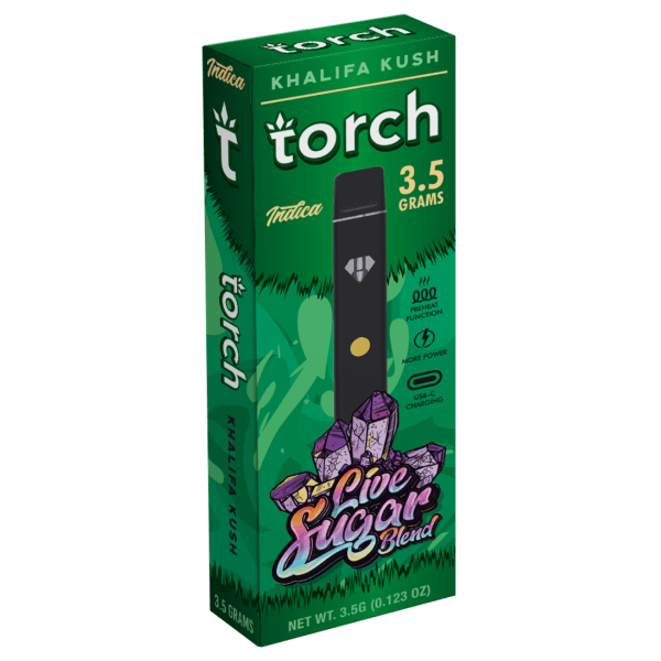 Torch Live Sugar Blend Disposable 3.5G - Khalifa Kush (Indica)