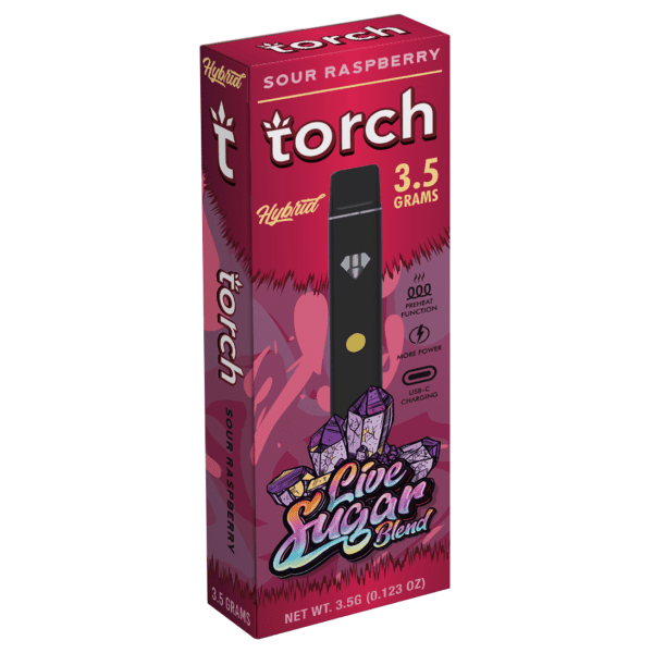 Torch Live Sugar Blend Disposable 3.5G - Sour Raspberry (Hybrid)