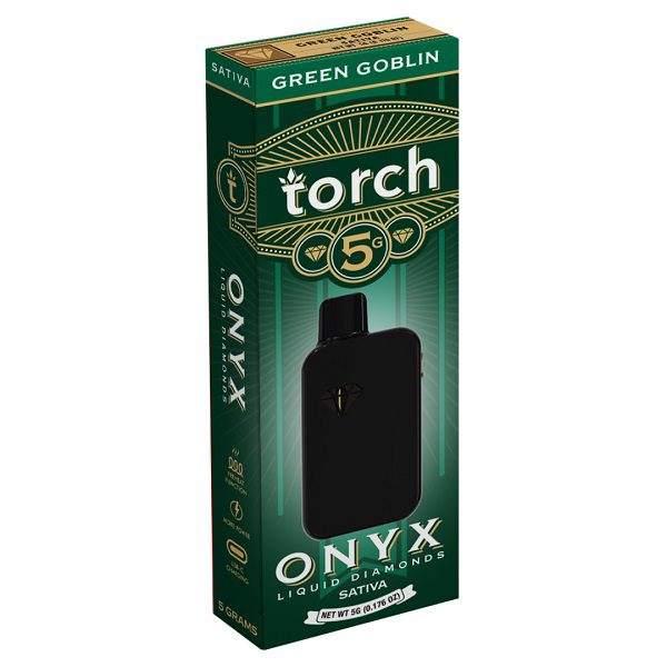 Torch Onyx Liquid Diamonds Disposable 5G - Green Goblin (Sativa)