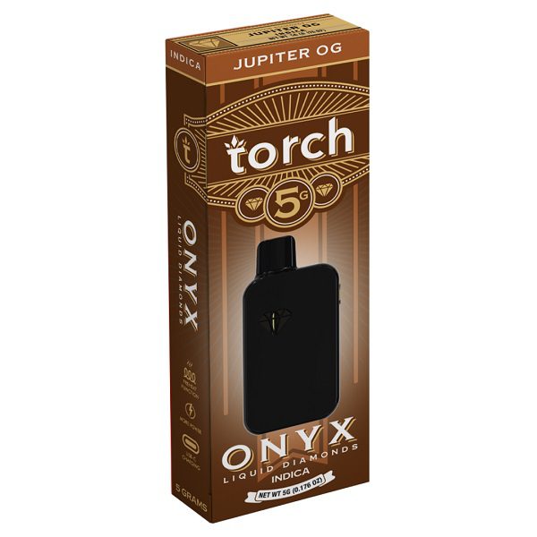 Torch Onyx Liquid Diamonds Disposable 5G - Jupiter OG (Indica)