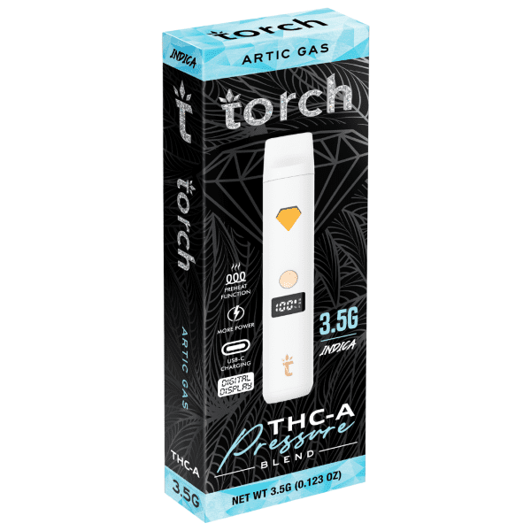 Torch Pressure THC-A Disposable 3.5G - Artic Gas (Indica)