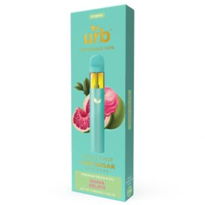 URB Live Sugar Rechargeable and Disposable Vape Pens 3G - Guava Gelato (Hybrid)