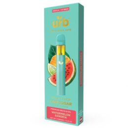 URB Live Sugar Rechargeable and Disposable Vape Pens 3G - Watermelon Sangria (Indica Hybrid)