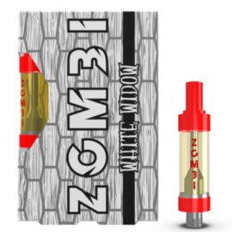 Zombi Live Badder 2G cartridge infused with live badder D8 - White Widow (Sativa) Strain