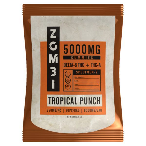 Zombi Specimen-Z Gummies 5000mg - Tropical Punch