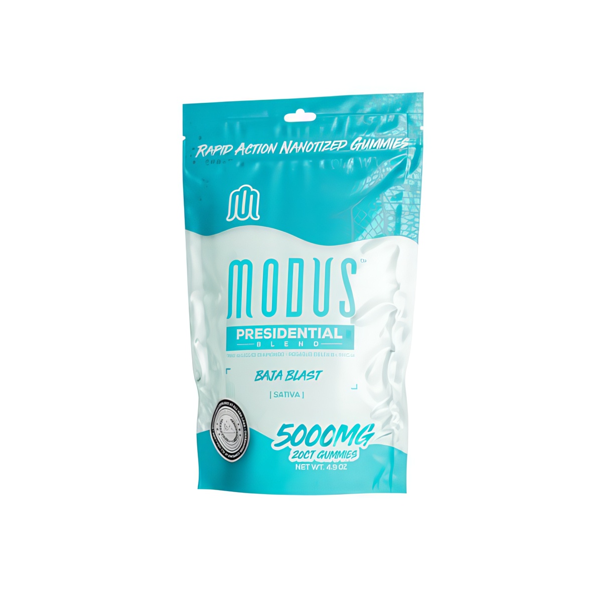 Modus Presidential Blend Gummies 500mg - Baja Blast Flavor