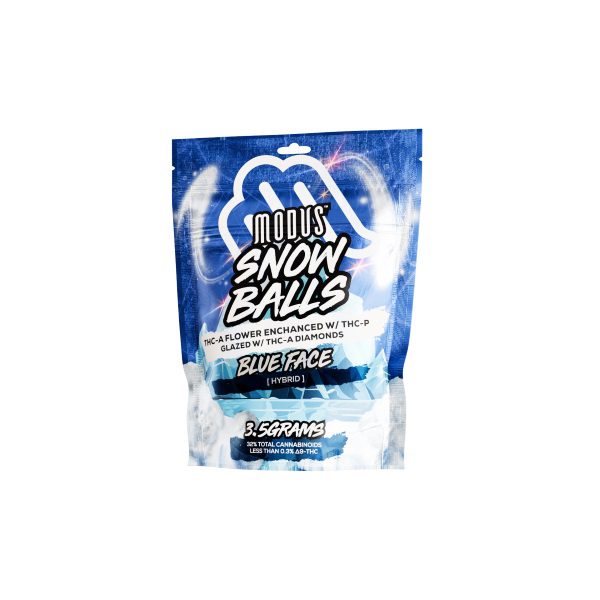 Modus Snow Balls THC-A Diamonds Flower 3.5g - Blue Face Flavor