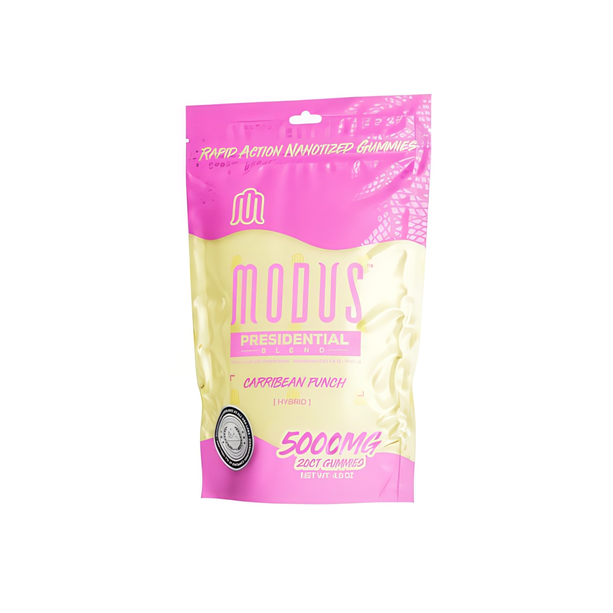 Modus Presidential Blend Gummies 500mg - Carribean Punch Flavor
