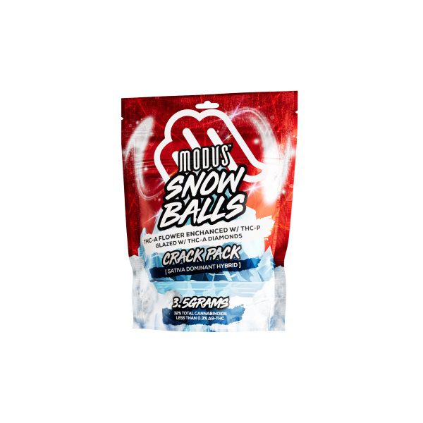 Modus Snow Balls THC-A Diamonds Flower 3.5g - Crack Pack Flavor