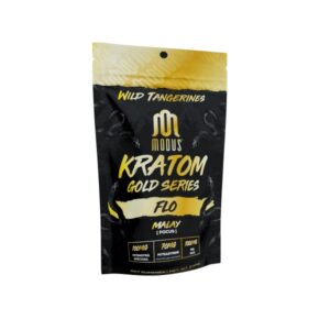 Modus Kratom Gold Series Gummies 1000mg | 10ct - Flo/Maylay - Wild Tangerines