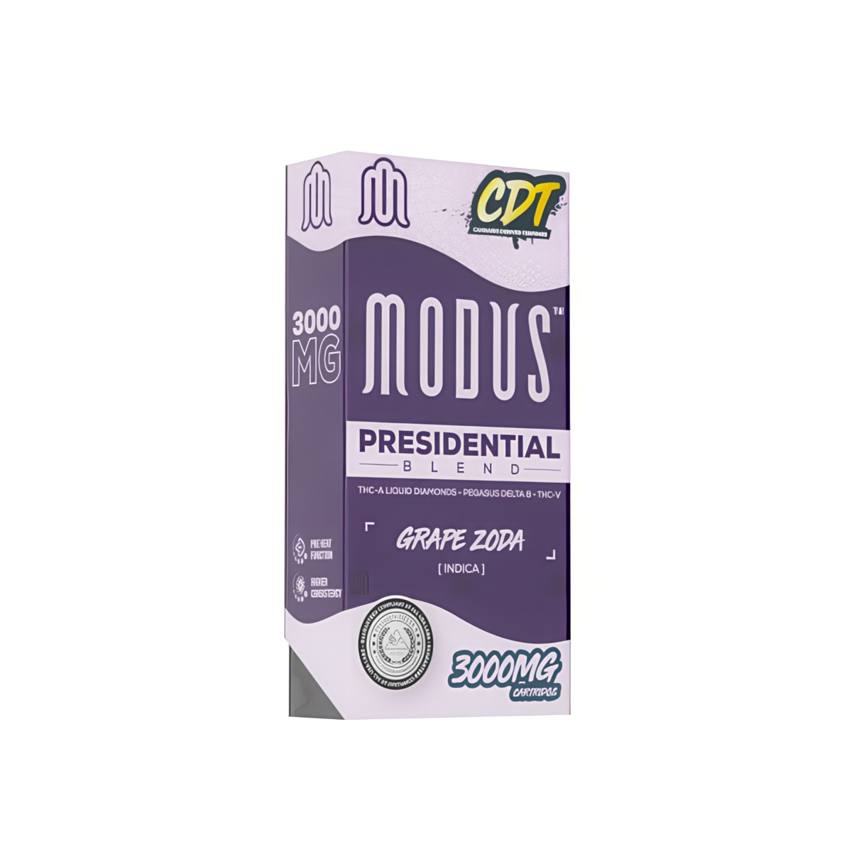 Presidential Blend Cartridge 3 Grams - Grape Zoda (Indica)