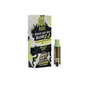 Modus Knockout Blend HXC Live Resin Cartridge 2000mg - Hawaiin Snow (Sativa)