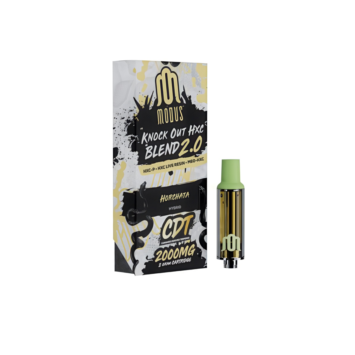 Modus Knockout Blend HXC Live Resin Cartridge 2000mg - Horchata (Hybrid)