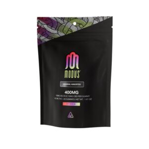 Modus Delta-9 and CBD 1:1 Gummy 400mg - Original Assorted Flavor