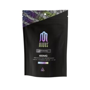 Modus Delta-9 and CBD 1:1 Gummy 400mg - Sour Assorted Flavor