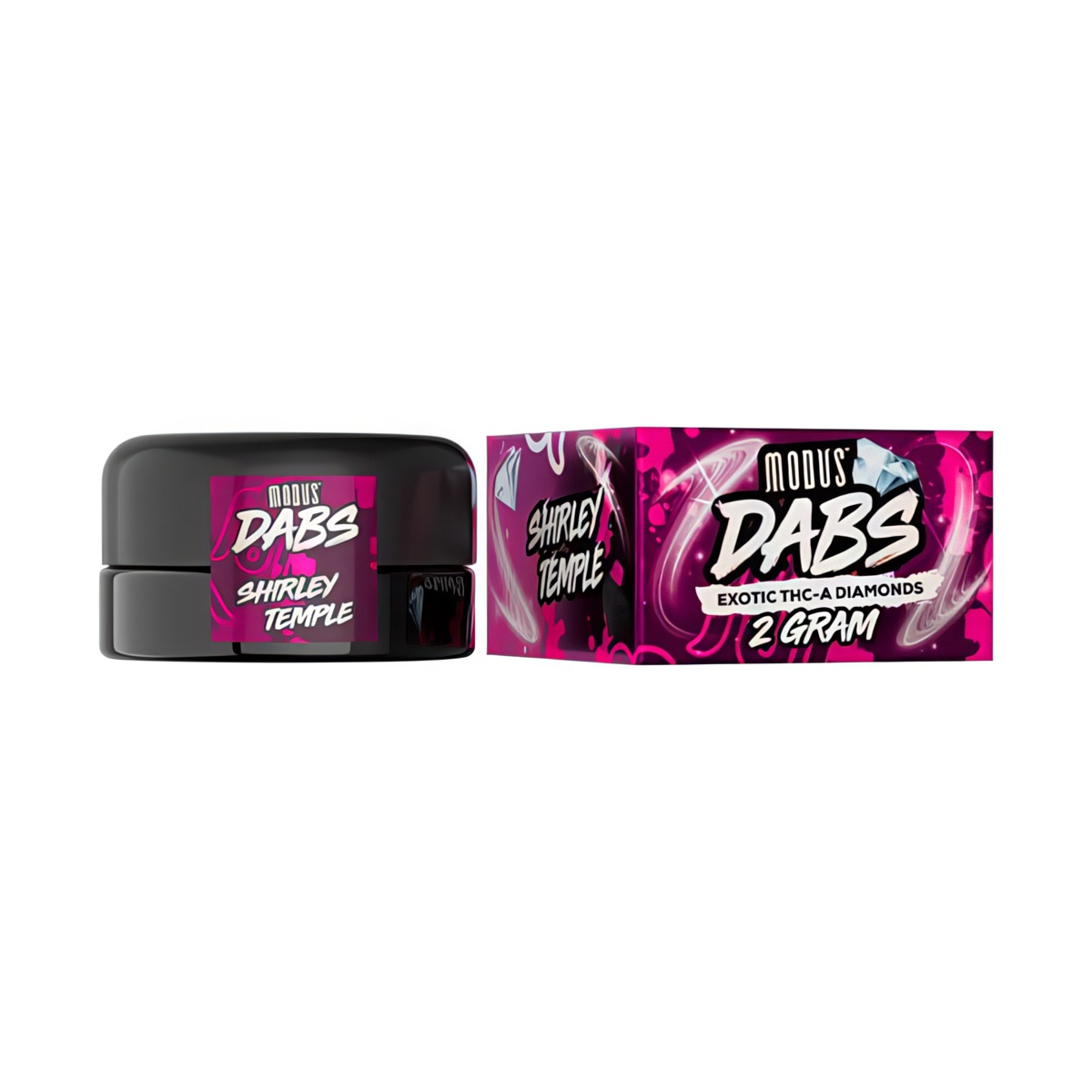 Modus Dabs Exotic THC- A Diamonds 2 Gram - Shirley Temple