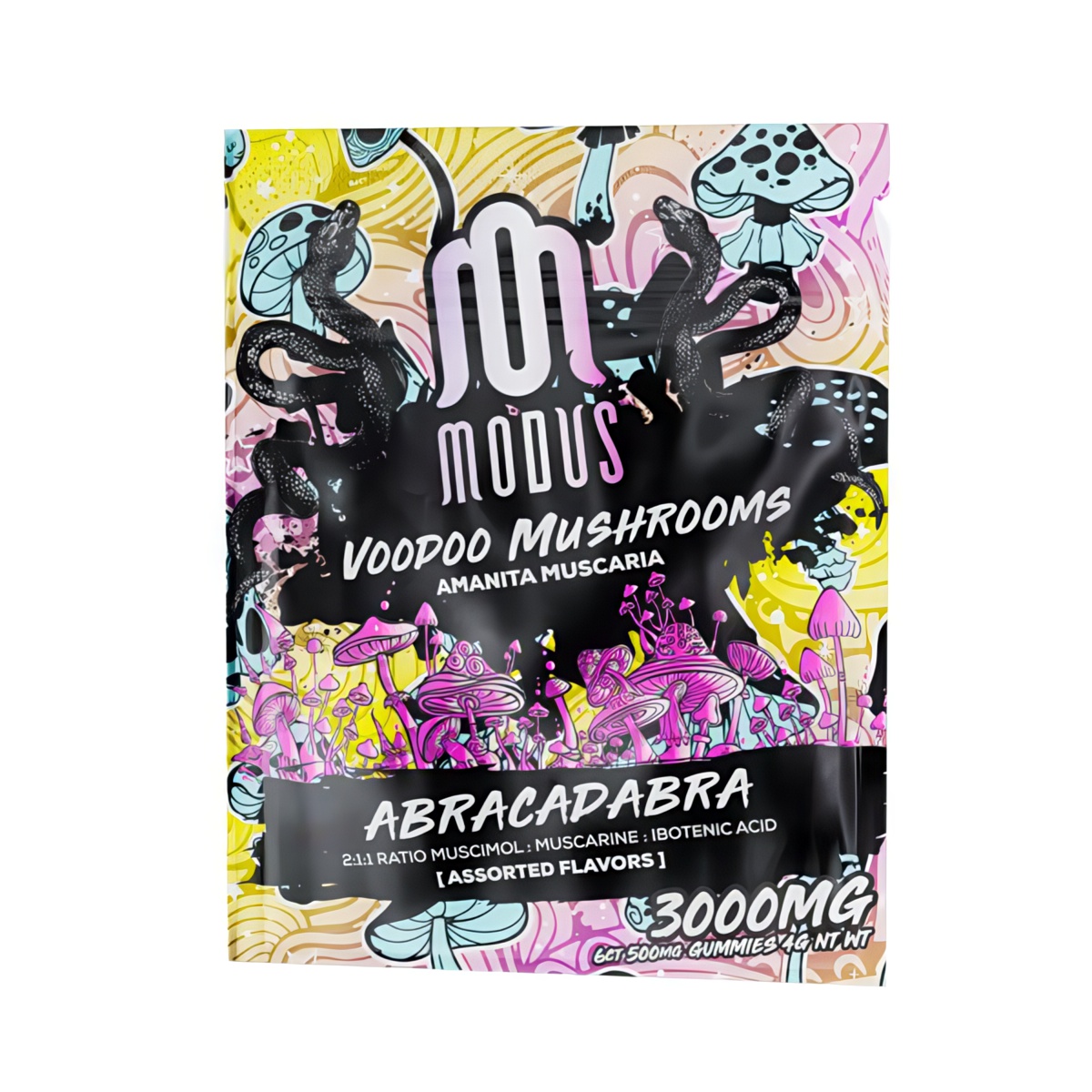 Modus Voodoo Mushroom Gummies 3000mg - Abracadabra