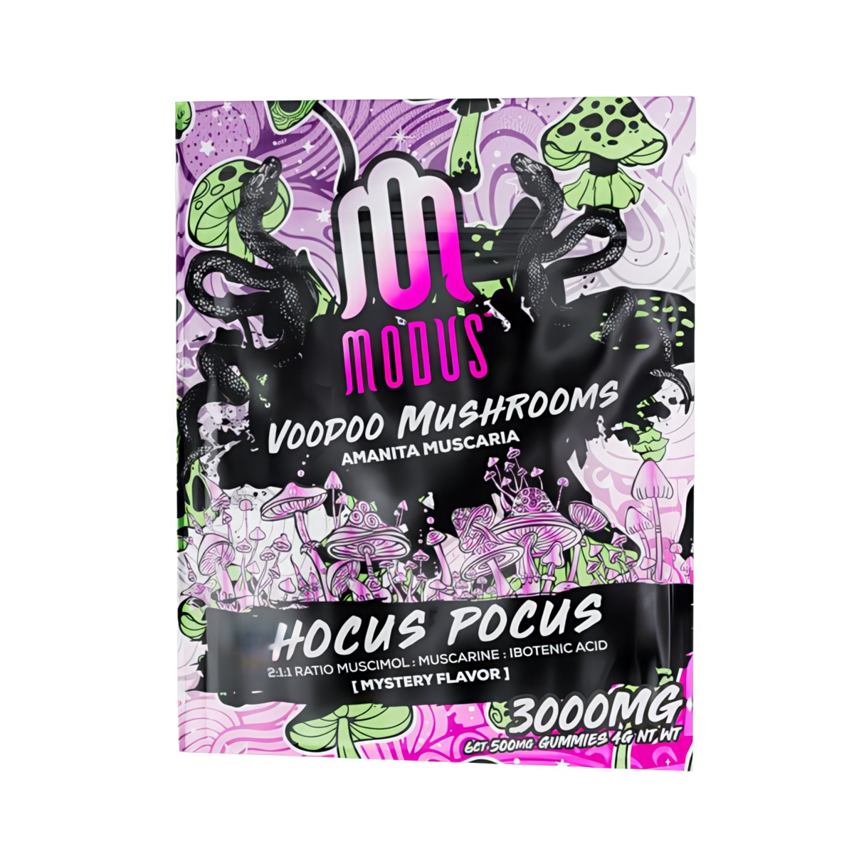 Modus Voodoo Mushroom Gummies 3000mg - Hocus Pocus