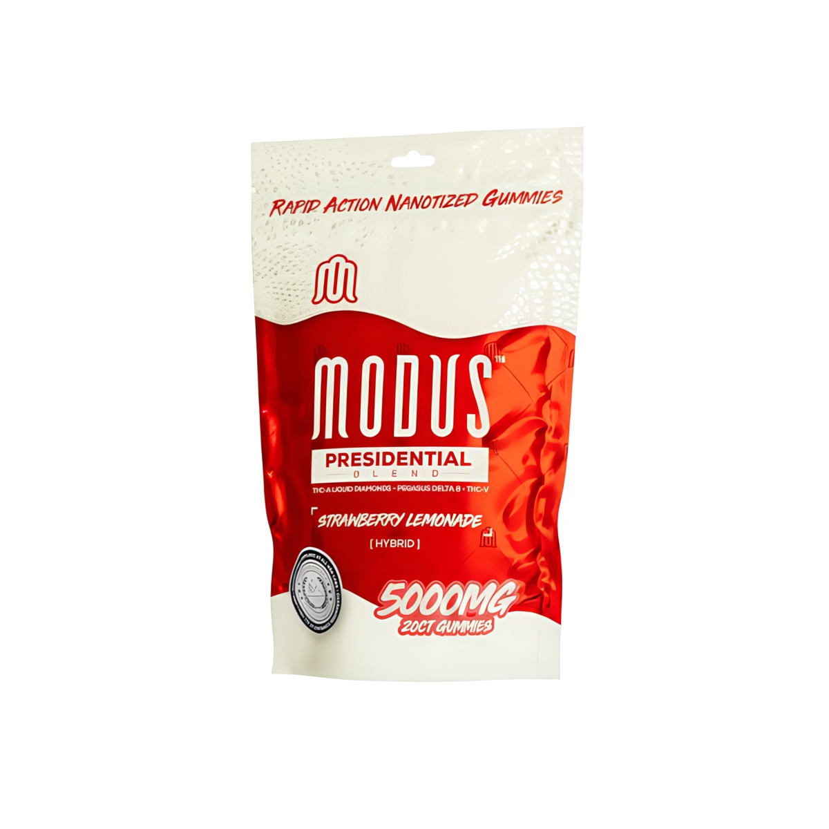 Modus Presidential Blend Gummies 500mg - Strawberry Lemonade Flavor