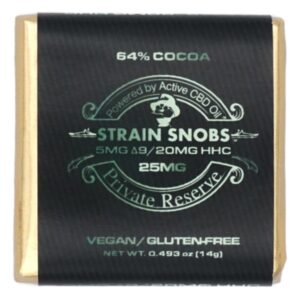 Delta 9 THC/HHC 25mg Chocolate – 3 Pack
