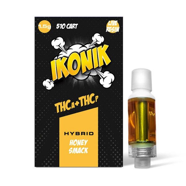 IKONIK 1.5G THCp + THCa 510 Vape Cart - Honey Smack