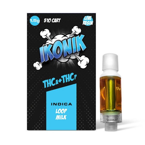 IKONIK 1.5G THCp + THCa 510 Vape Cart - Loop Milk