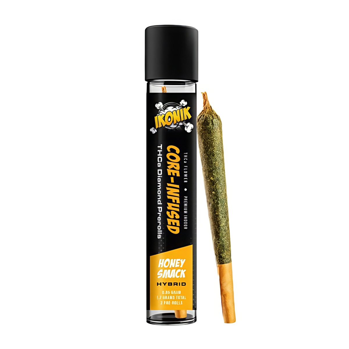 IKONIK THCa Core-Infused Pre-Rolls 2-pack - Honey Smack