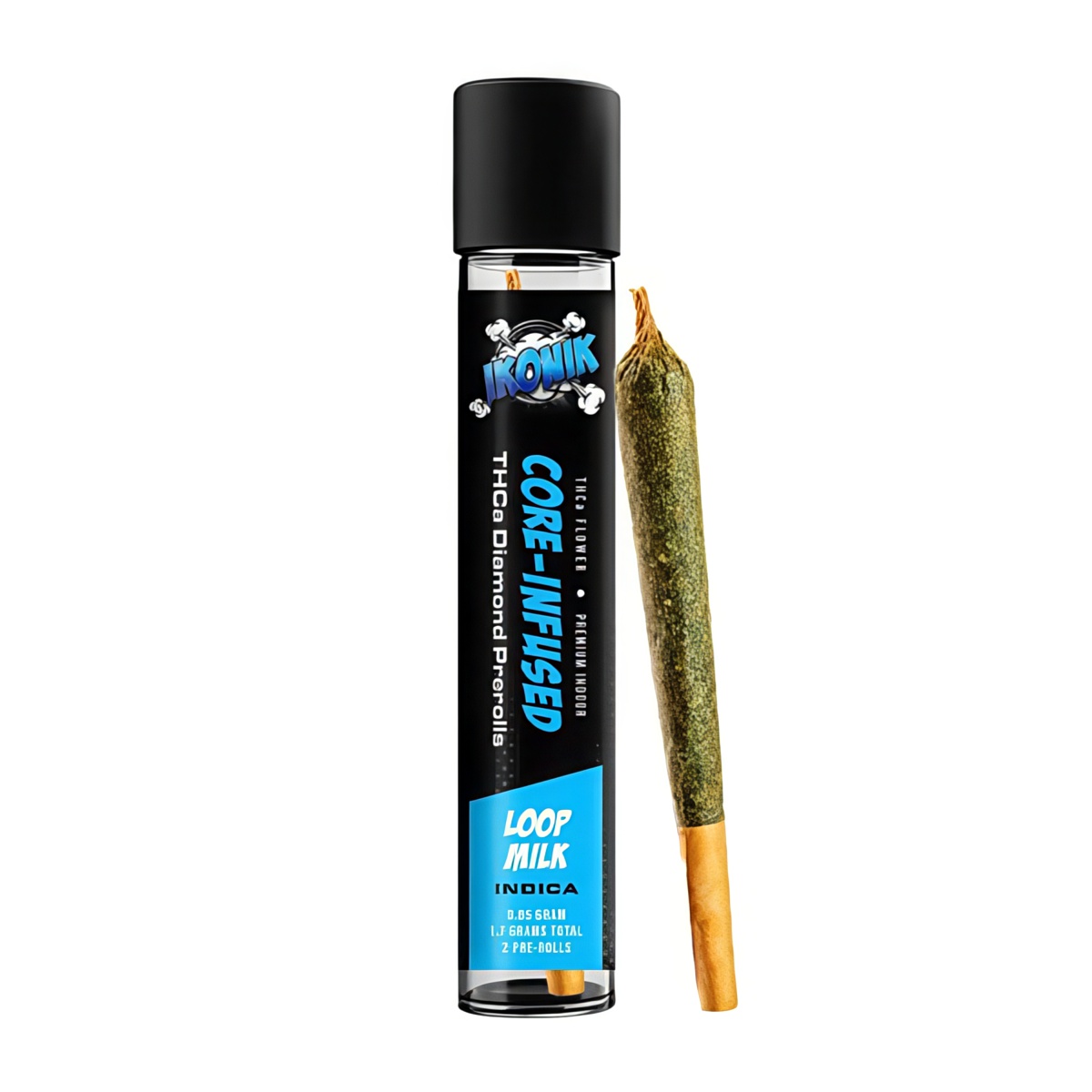 IKONIK THCa Core-Infused Pre-Rolls 2-pack - Loop Milk