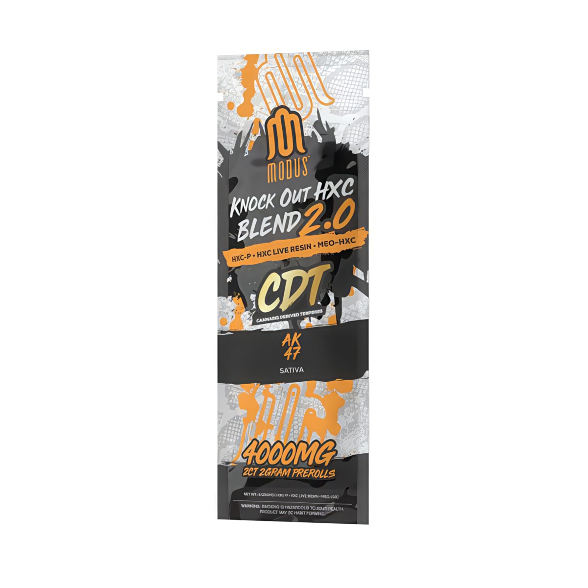 Modus Knockout HXC Blend Prerolls 2ct 2gram - Ak47