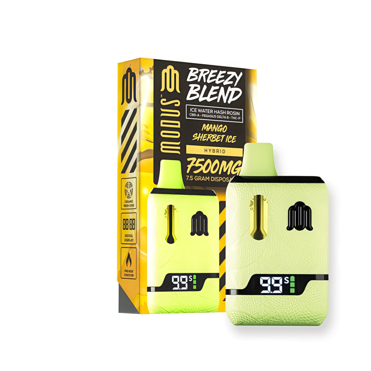 Breezy Blend Disposable 7.5g - Mango Sherbet Ice (Hybrid)
