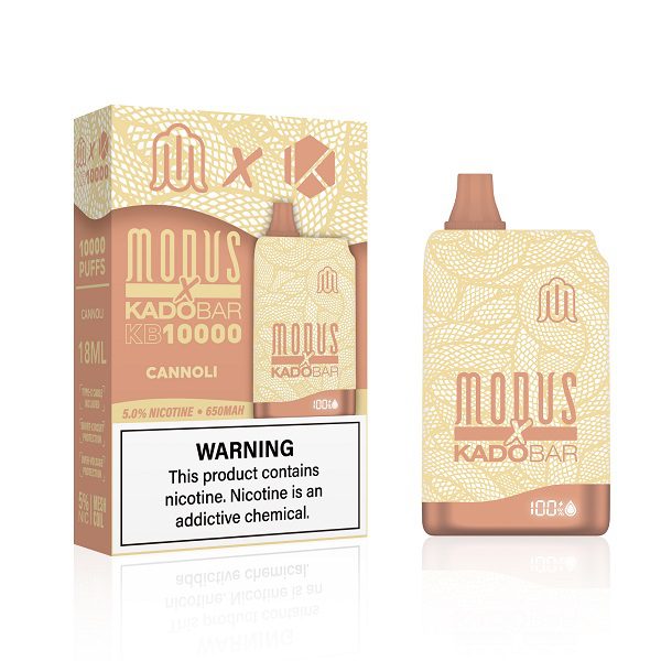 Modus x Kado Bar KB10000 Puffs Disposable - Cannoli Flavor