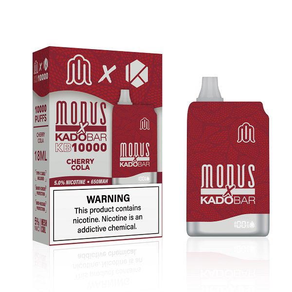 Modus x Kado Bar KB10000 Puffs Disposable - Cherry Cola Flavor