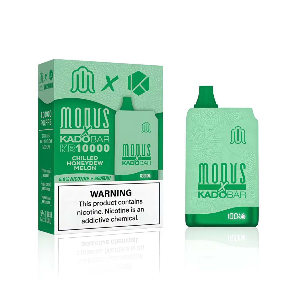 Modus x Kado Bar KB10000 Puffs Disposable - Chilled Honeydew Melon Flavor