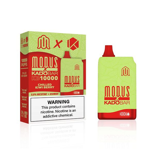 Modus x Kado Bar KB10000 Puffs Disposable - Chilled Kiwi Berry Flavor