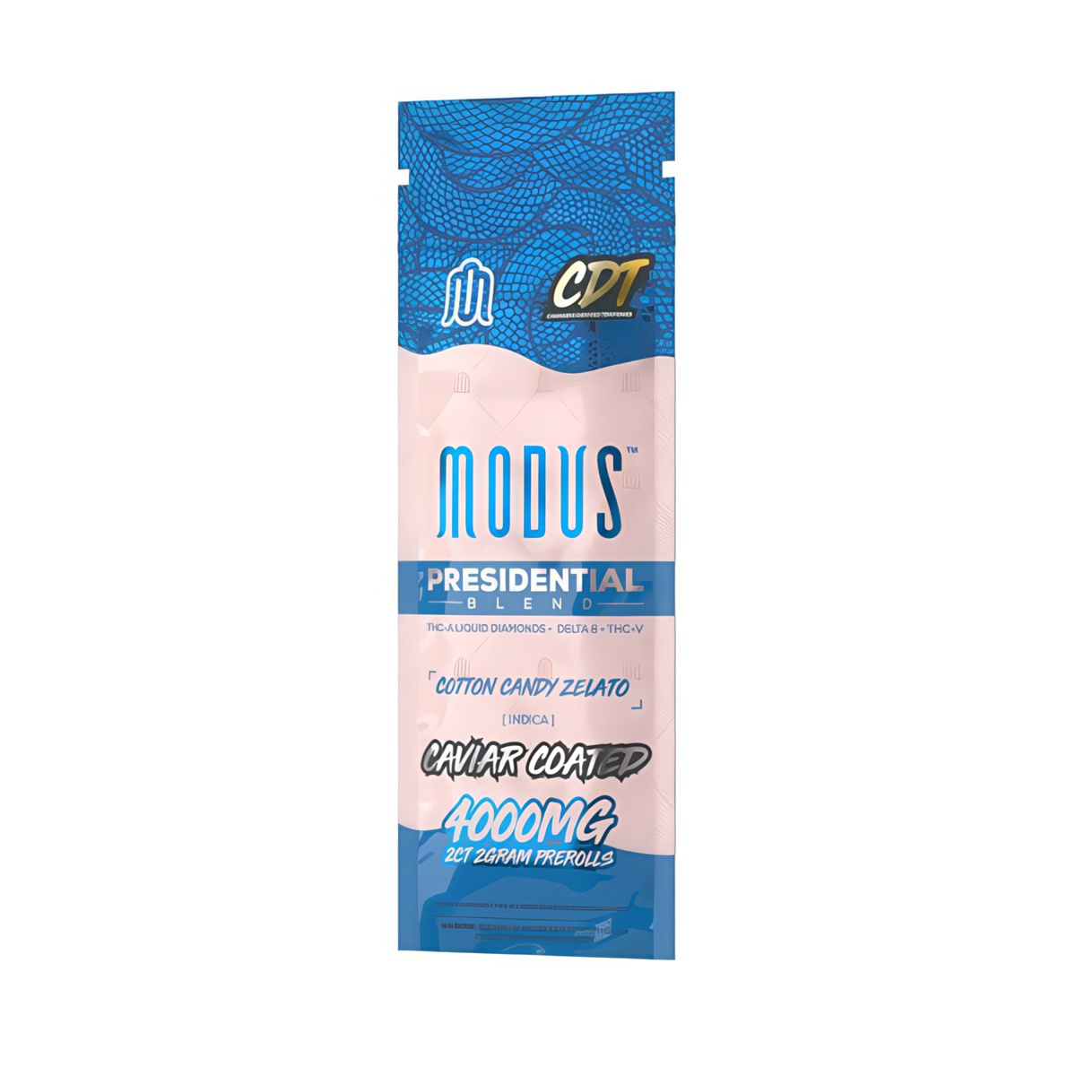 Modus Presidential Blend Preroll 2ct 4000mg - Cotton Candy Zelato strain