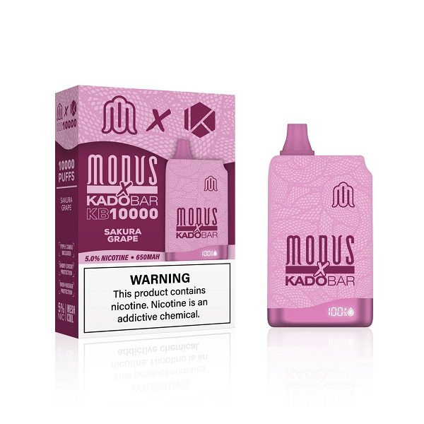 Modus x Kado Bar KB10000 Puffs Disposable - Sakura Grape Flavor