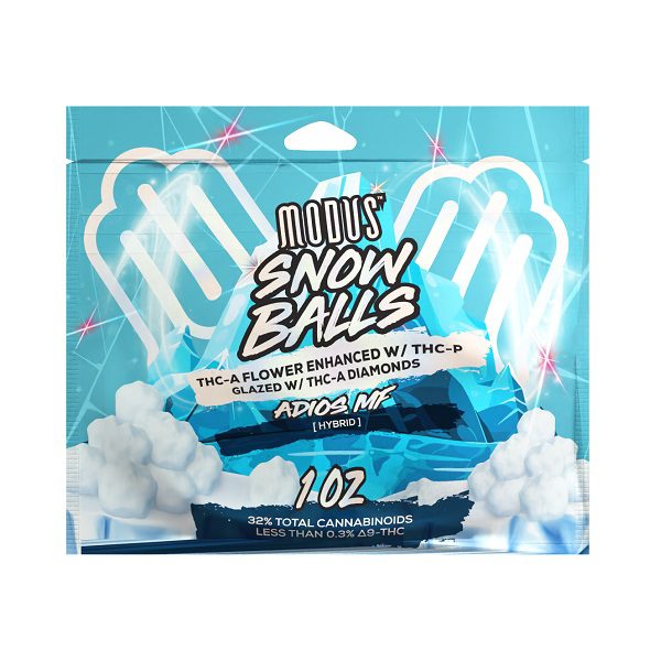 Modus Snow Balls Flower 1oz - Adios MF (Hybrid)