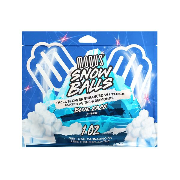 Modus Snow Balls Flower 1oz - Blue Face (Hybrid)