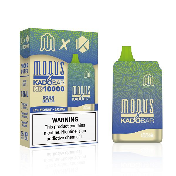 Modus x Kado Bar KB10000 Puffs Disposable - Sour Belts Flavor