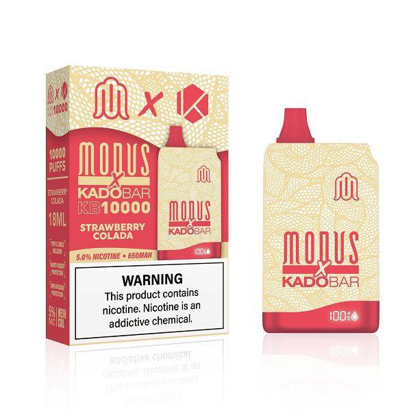 Modus x Kado Bar KB10000 Puffs Disposable - Strawberry Colada Flavor