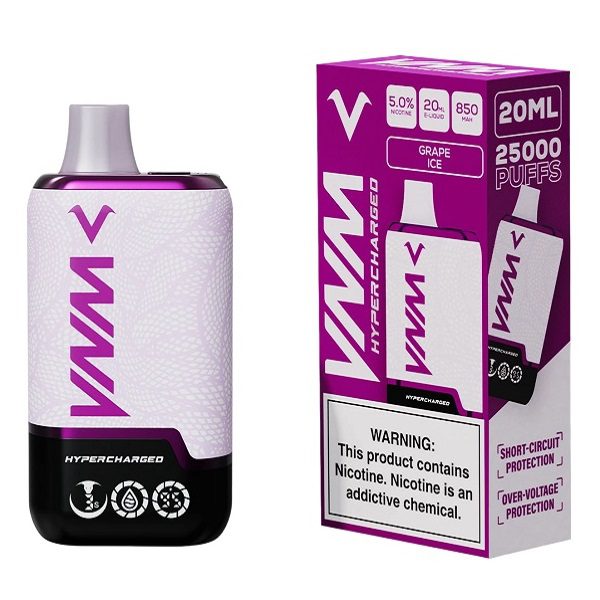 VNM VM25000 Disposable - Grape Ice Flavor